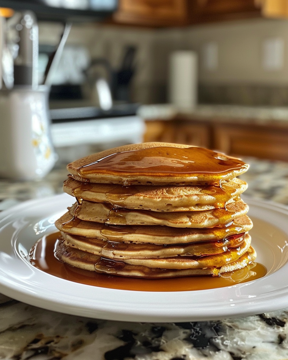 Ingredients portioned out for sourdough discard pancakes with scallions and oil