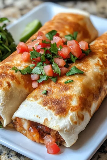 Beef and Cheese Chimichangas Recipe taken with iphone 15 pro max --iw 2 --ar 4:5 --v 6.1 --raw