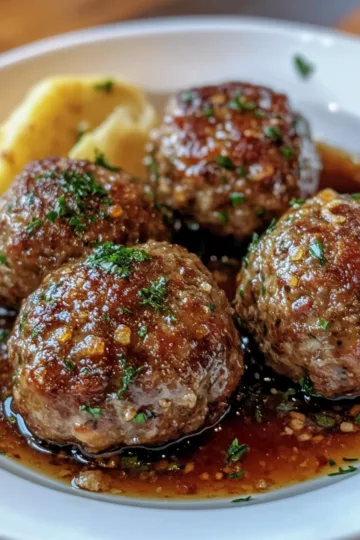 ground beef meatballs with Crispy Bacon taken with iphone 15 pro max --iw 2 --ar 4:5 --v 6.1 --raw