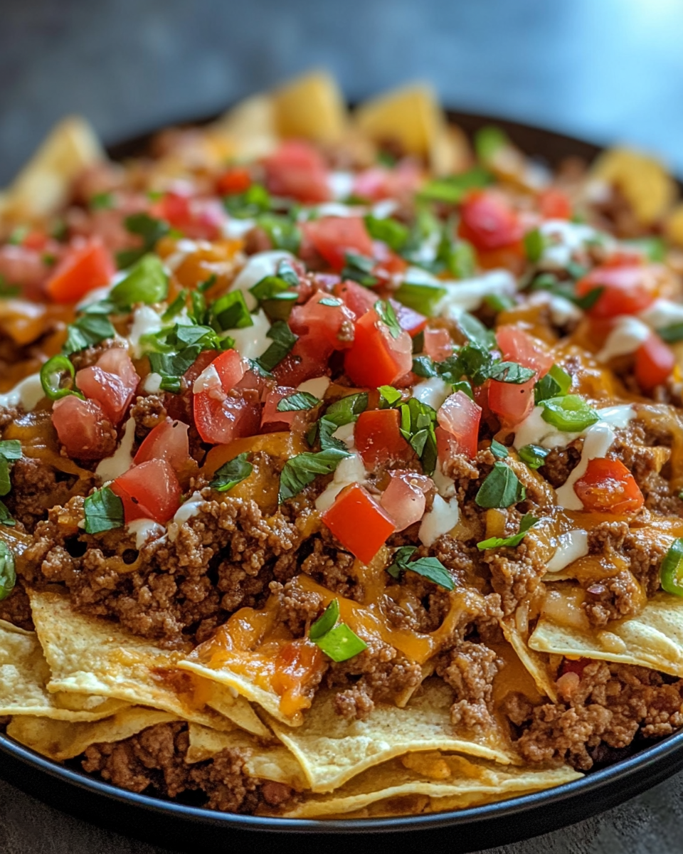 Ingredients for ground turkey nachos including taco seasoning, peppers, beans