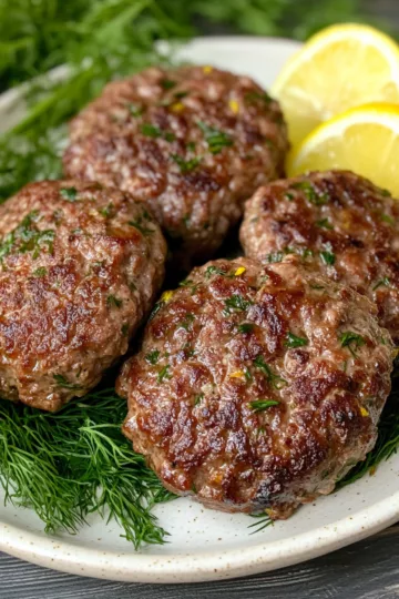 ground beef recipes healthy with Dill and Lemon Zest taken with iphone 15 pro max --iw 2 --ar 4:5 --v 6.1 --raw