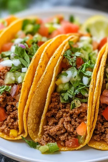 ground beef taco recipes with Creamy Mozzarella taken with iphone 15 pro max --iw 2 --ar 4:5 --v 6.1 --raw