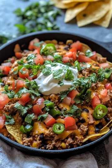 Healthy Ground Turkey Taco Skillet (30-Minutes) taken with iphone 15 pro max --iw 2 --ar 4:5 --v 6.1 --raw