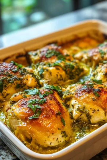 Savory Baked Herb Chicken Casserole taken with iphone 15 pro max --iw 2 --ar 4:5 --v 6.1 --raw