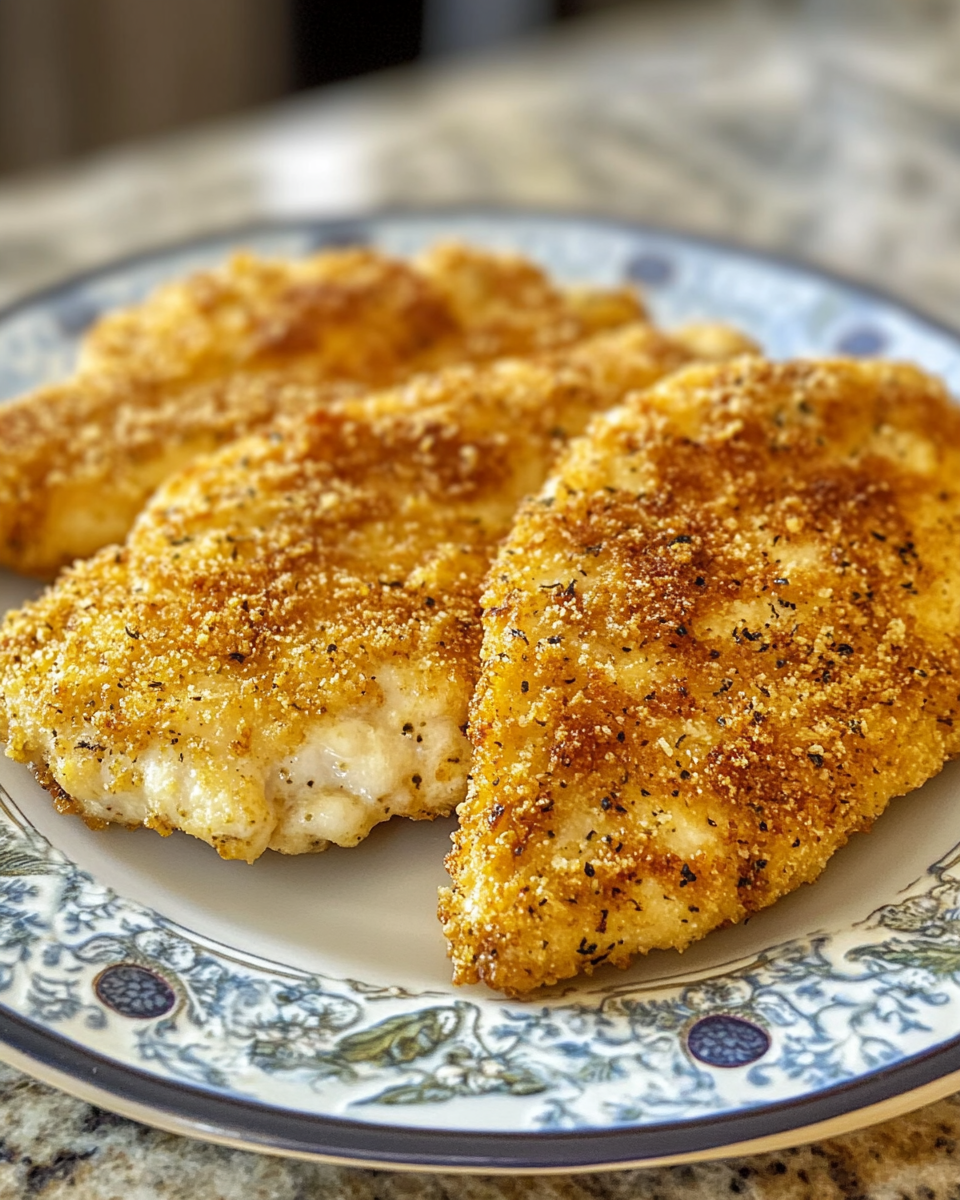 Steaming pressure cooker signaling juicy Dill Pickle Parmesan Chicken inside