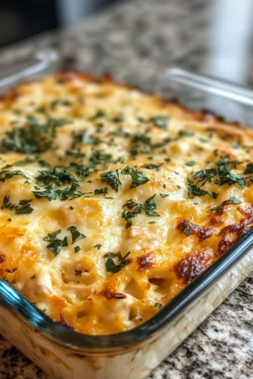 addictive lowcarb chicken casserole taken with iphone 15 pro max --iw 2 --ar 4:5 --v 6.1 --raw