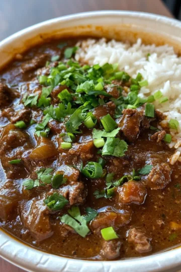 beef chile colorado so much food taken with iphone 15 pro max --iw 2 --ar 4:5 --v 6.1 --raw