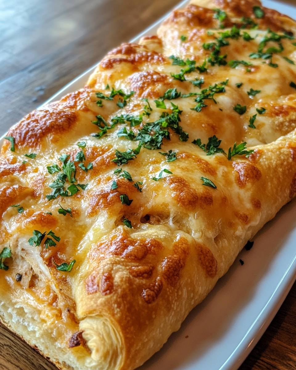 Ingredients and components for cheesy chicken crescent bake meal preparation
