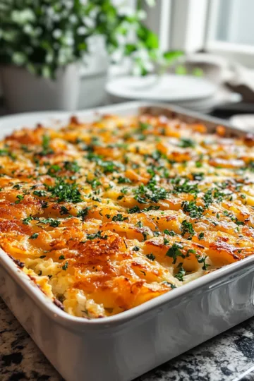 chicken hashbrown casserole an organized chaos taken with iphone 15 pro max --iw 2 --ar 4:5 --v 6.1 --raw