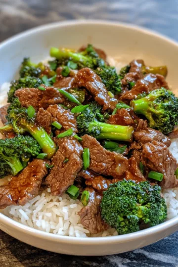 chinese beef and broccoli one pan takeout taken with iphone 15 pro max --iw 2 --ar 4:5 --v 6.1 --raw