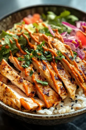 creamy cajun chicken rice bowls high protein meal prep taken with iphone 15 pro max --iw 2 --ar 4:5 --v 6.1 --raw