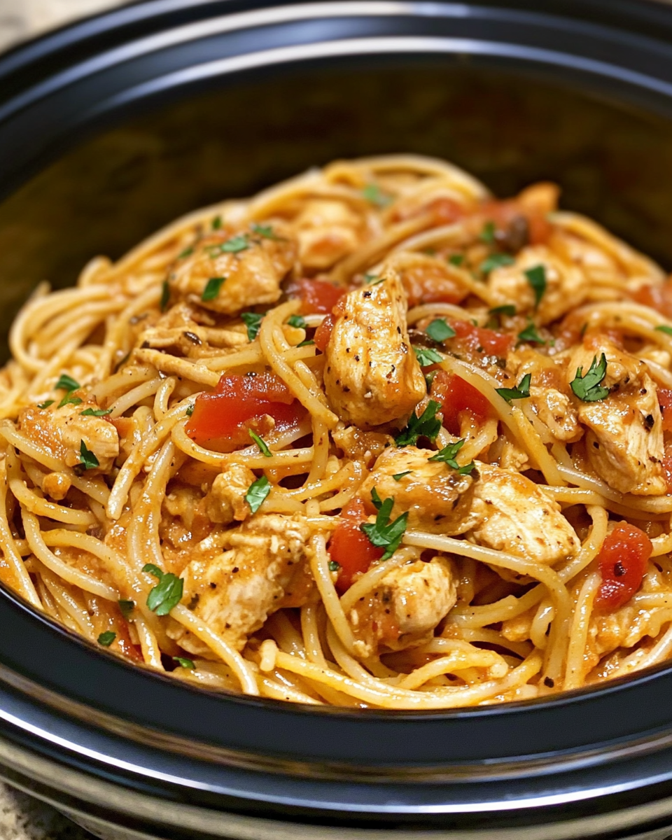 Ingredients for Slow Cooker Cajun Chicken Alfredo laid out on the counter