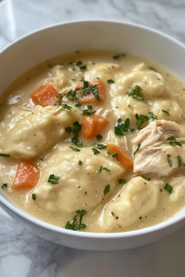 crock pot chicken dumplings plain chicken taken with iphone 15 pro max --iw 2 --ar 4:5 --v 6.1 --raw