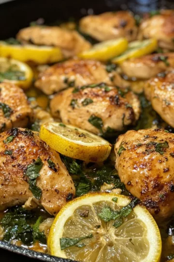 Garlic Butter Chicken taken with iphone 15 pro max --iw 2 --ar 4:5 --v 6.1 --raw