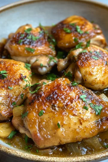 how just 3 ingredients turn this chicken dish into weeknight taken with iphone 15 pro max --iw 2 --ar 4:5 --v 6.1 --raw