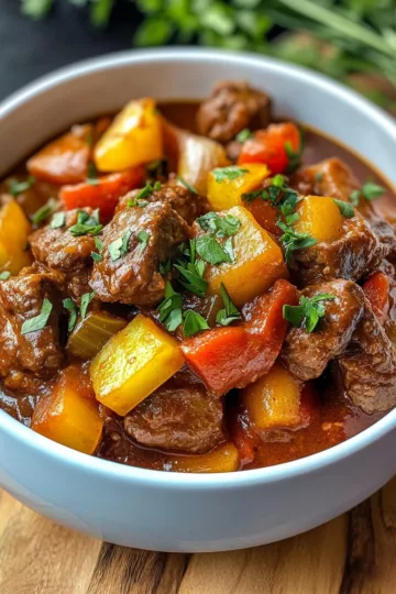 how to make german goulash taken with iphone 15 pro max --iw 2 --ar 4:5 --v 6.1 --raw