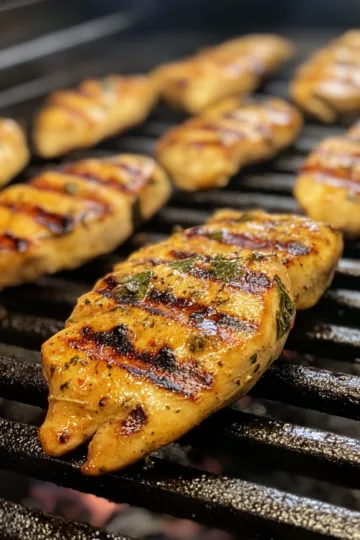 key west grilled chicken with tropical citrus marinade taken with iphone 15 pro max --iw 2 --ar 4:5 --v 6.1 --raw