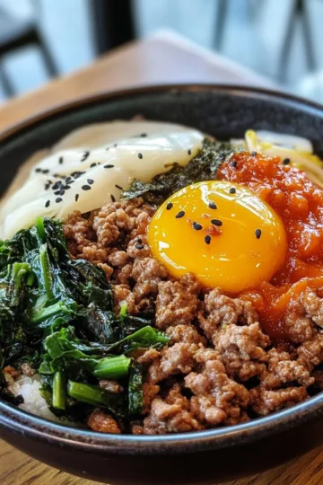korean ground beef bowl taken with iphone 15 pro max --iw 2 --ar 4:5 --v 6.1 --raw