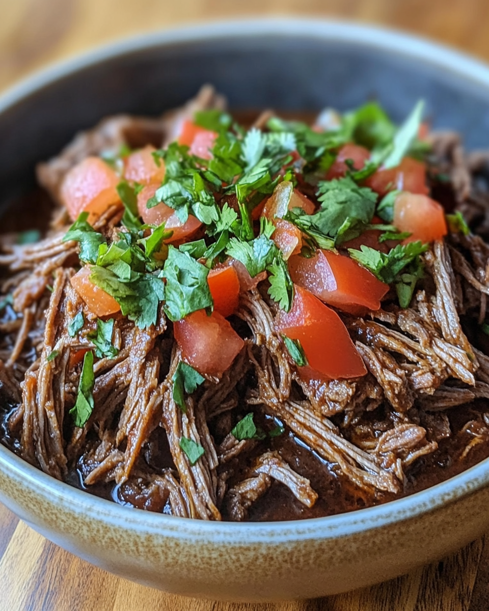 Fresh ingredients including beef, olive oil, and Mexican spices ready for pressure cooking