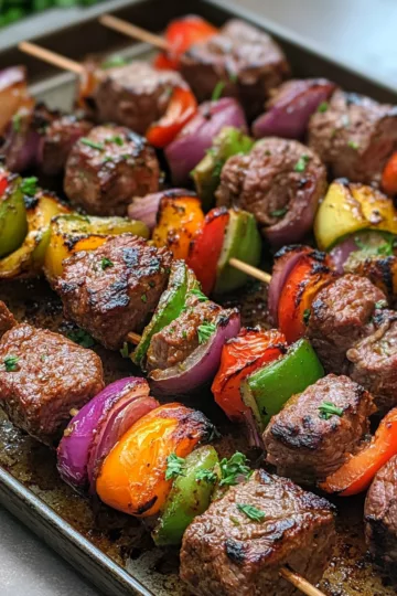sheet pan beef kebabs video taken with iphone 15 pro max --iw 2 --ar 4:5 --v 6.1 --raw