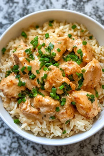 Sizzle Up Creamy Smothered Chicken And Rice: A Cooking Guide taken with iphone 15 pro max --iw 2 --ar 4:5 --v 6.1 --raw