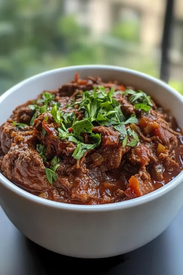slowcooked beef ragu taken with iphone 15 pro max --iw 2 --ar 4:5 --v 6.1 --raw