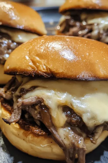tasty french dip sliders taken with iphone 15 pro max --iw 2 --ar 4:5 --v 6.1 --raw