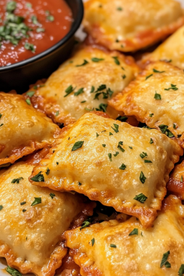 Air Fryer Million Dollar Ravioli Bites taken with iphone 15 pro max --iw 2 --ar 4:5 --v 6.1 --raw