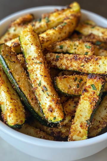 air fryer zucchini fries taken with iphone 15 pro max --iw 2 --ar 4:5 --v 6.1 --raw