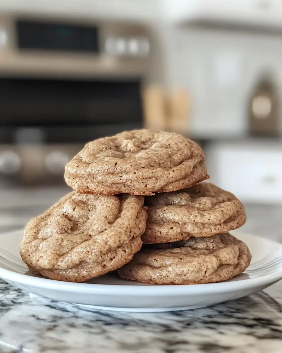Steam rising from pressure cooker as apple cider cookies bake inside