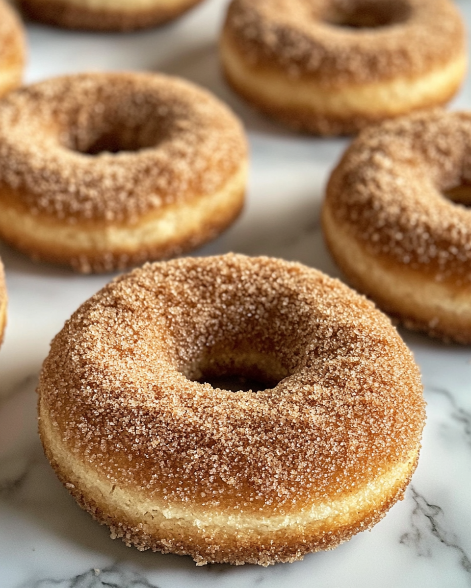 Final apple cider donut cookies with cinnamon sugar coating