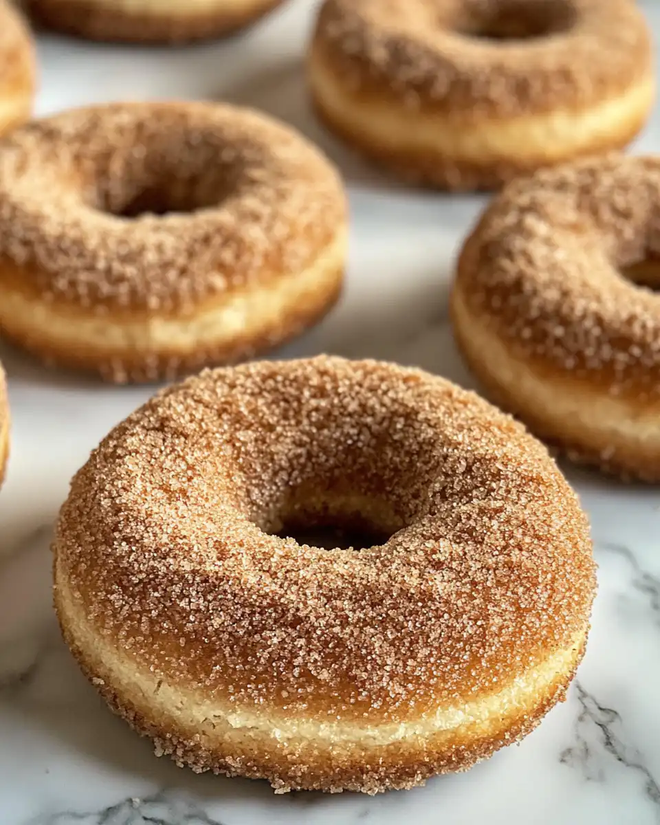 Final apple cider donut cookies with cinnamon sugar coating