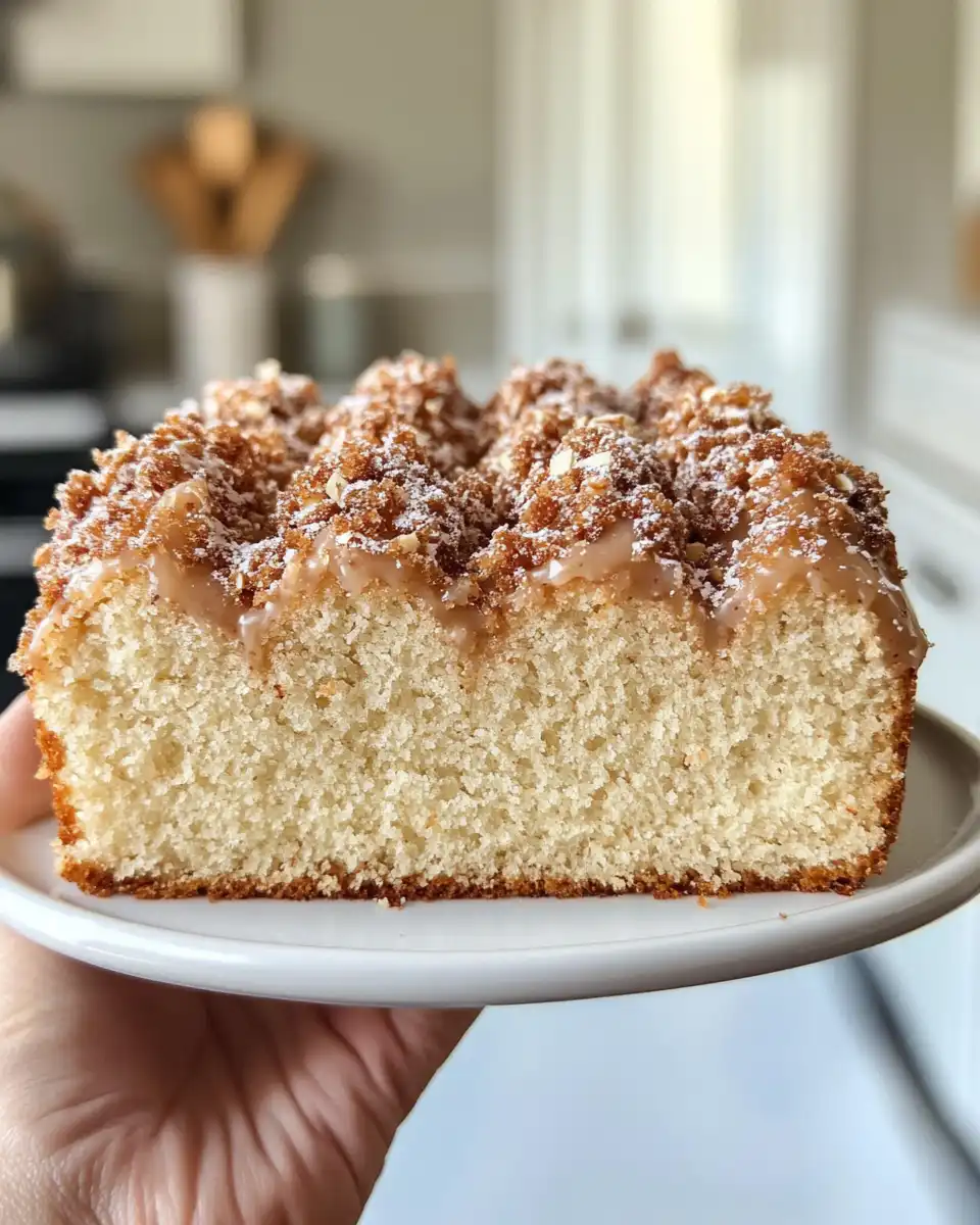 Ingredients for apple cider doughnut loaf cake laid out on a table