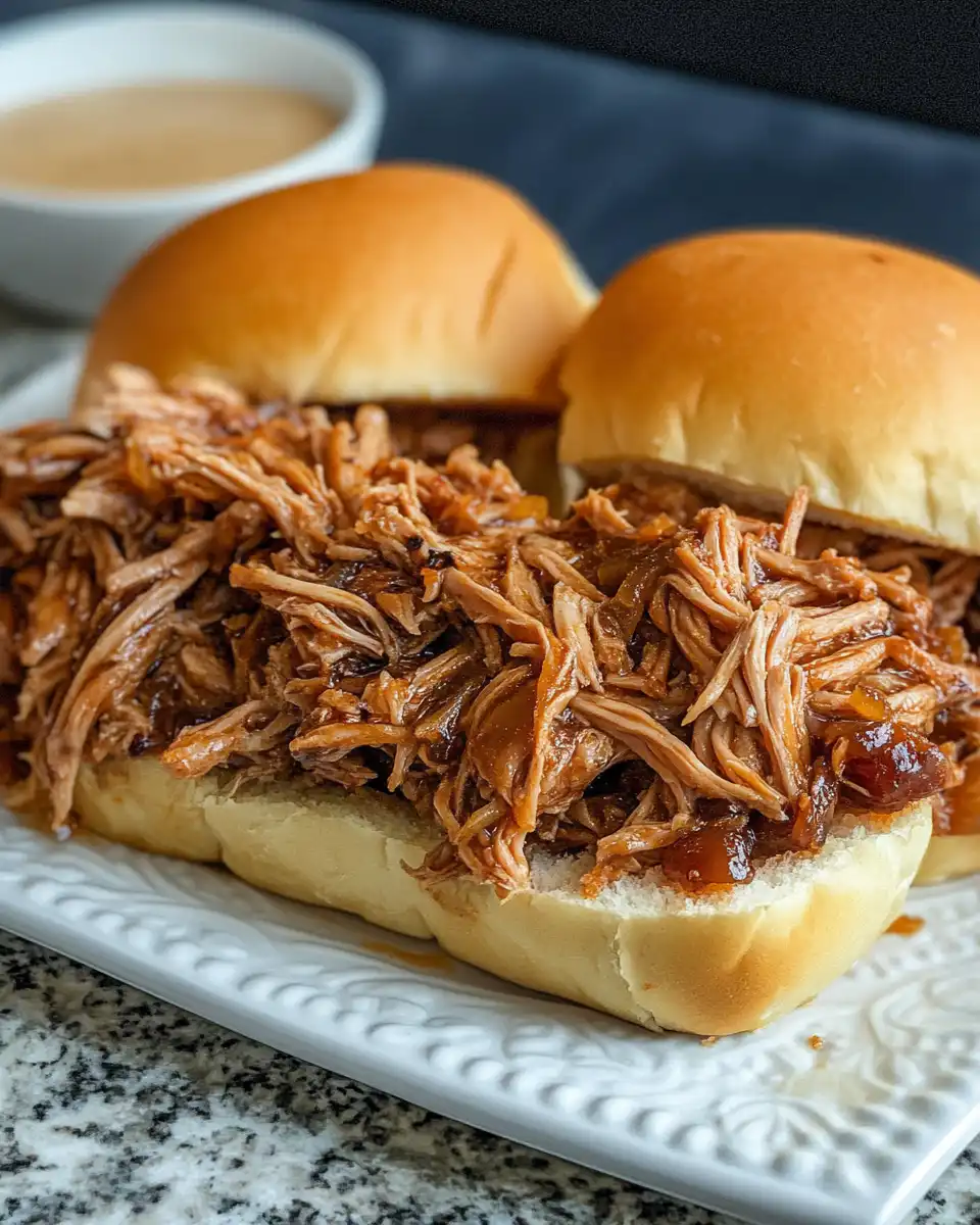 Ingredients laid out for pressure cooker pulled pork recipe with apple cider vinegar
