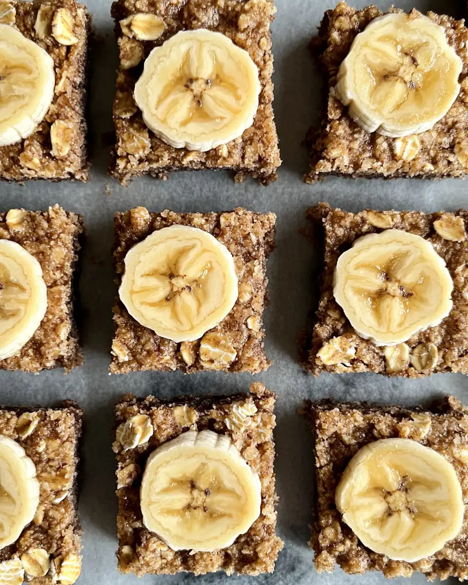 Ingredients mixed for banana oatmeal bars packed in pan ready for baking or pressure cooker