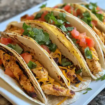 Baked Chicken Tacos taken with iphone 15 pro max --iw 2 --ar 4:5 --v 6.1 --raw