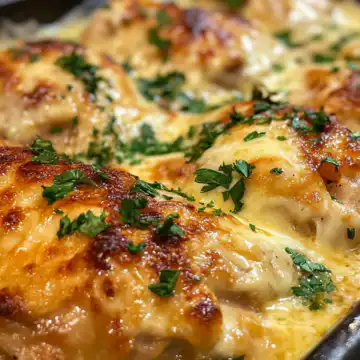 baked cream cheese chicken taken with iphone 15 pro max --iw 2 --ar 4:5 --v 6.1 --raw
