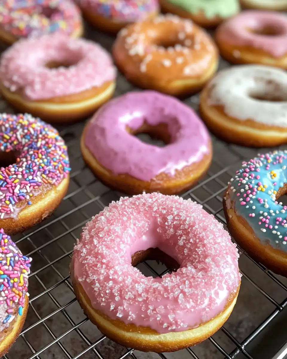 Ingredients measured and ready to mix for vegan baked doughnuts