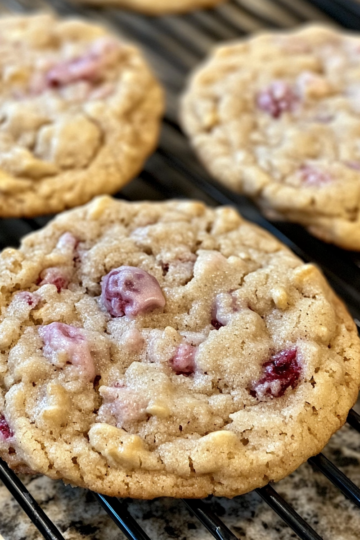berry iced oatmeal cookies taken with iphone 15 pro max --iw 2 --ar 4:5 --v 6.1 --raw