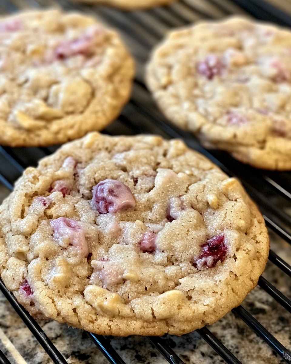 Freshly baked oatmeal cookies from pressure cooker