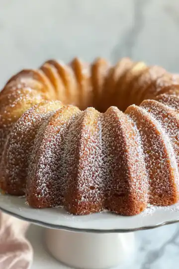 Best Apple Cider Bundt Cake taken with iphone 15 pro max --iw 2 --ar 4:5 --v 6.1 --raw
