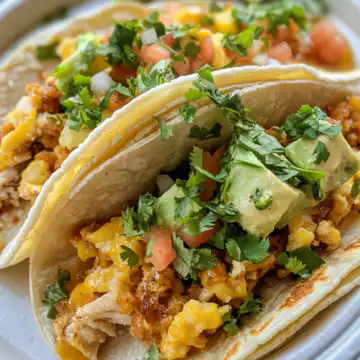 Best Breakfast Tacos taken with iphone 15 pro max --iw 2 --ar 4:5 --v 6.1 --raw