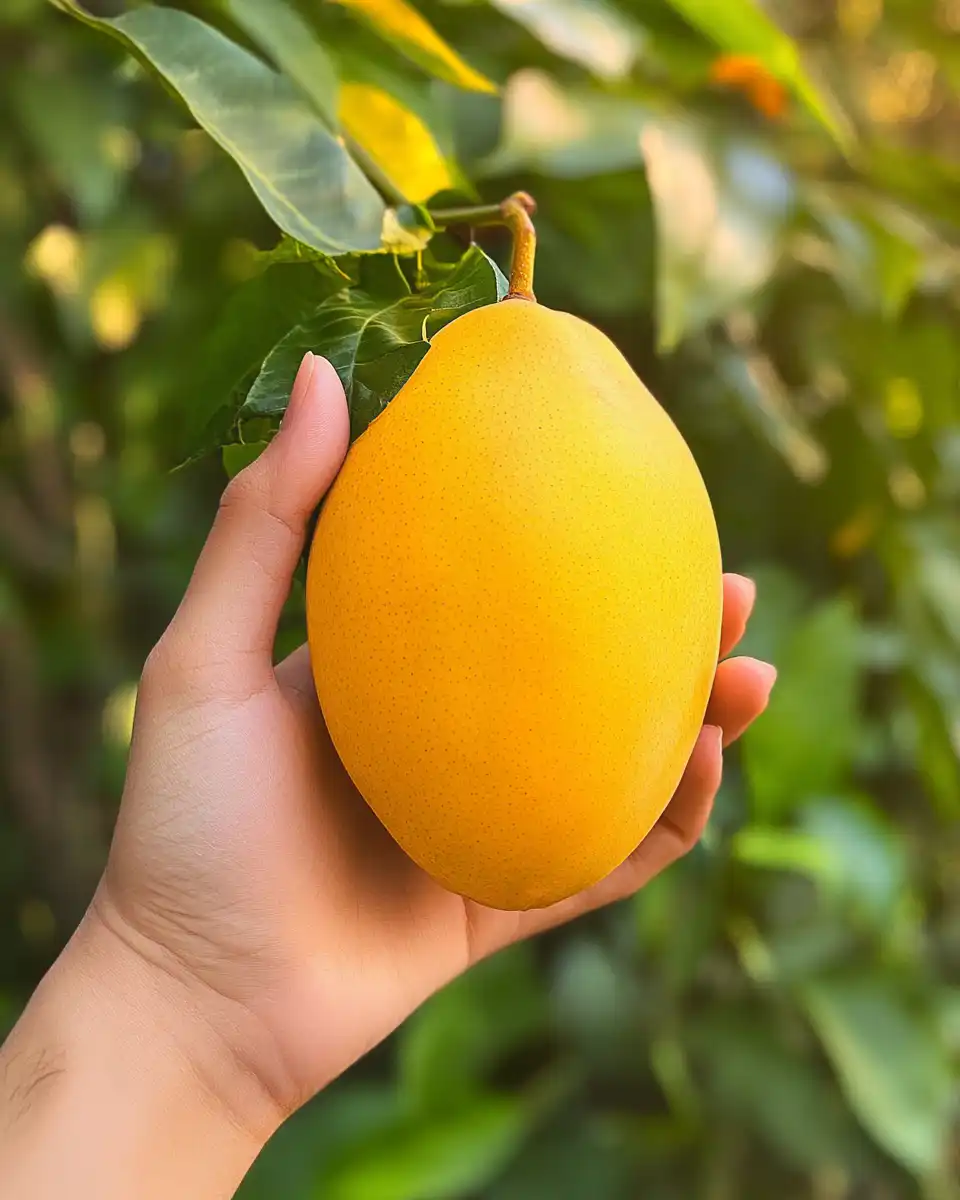Ingredients for frozen mango margarita blended