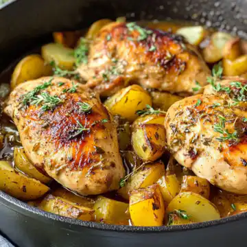 best dutch oven chicken breast recipe with potatoes taken with iphone 15 pro max --iw 2 --ar 4:5 --v 6.1 --raw