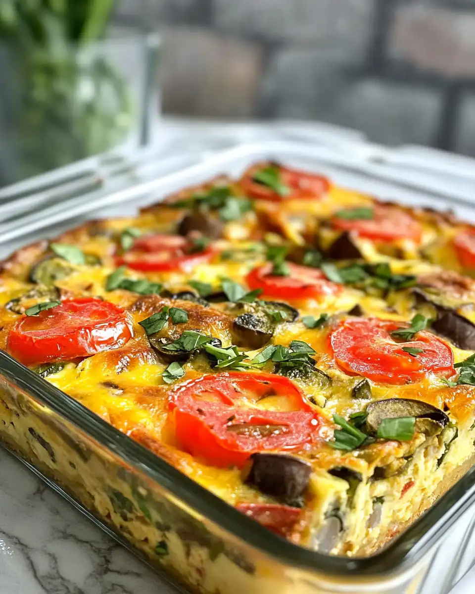 Pressure cooker vegan quiche with tofu and veggies fresh from the cooker