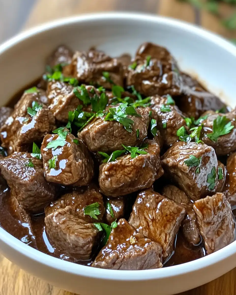Ingredients for Instant Pot beef stroganoff including onions, mushrooms, garlic, and beef