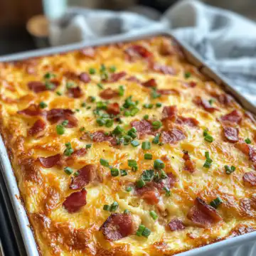 Breakfast Casserole With Bacon Recipe taken with iphone 15 pro max --iw 2 --ar 4:5 --v 6.1 --raw