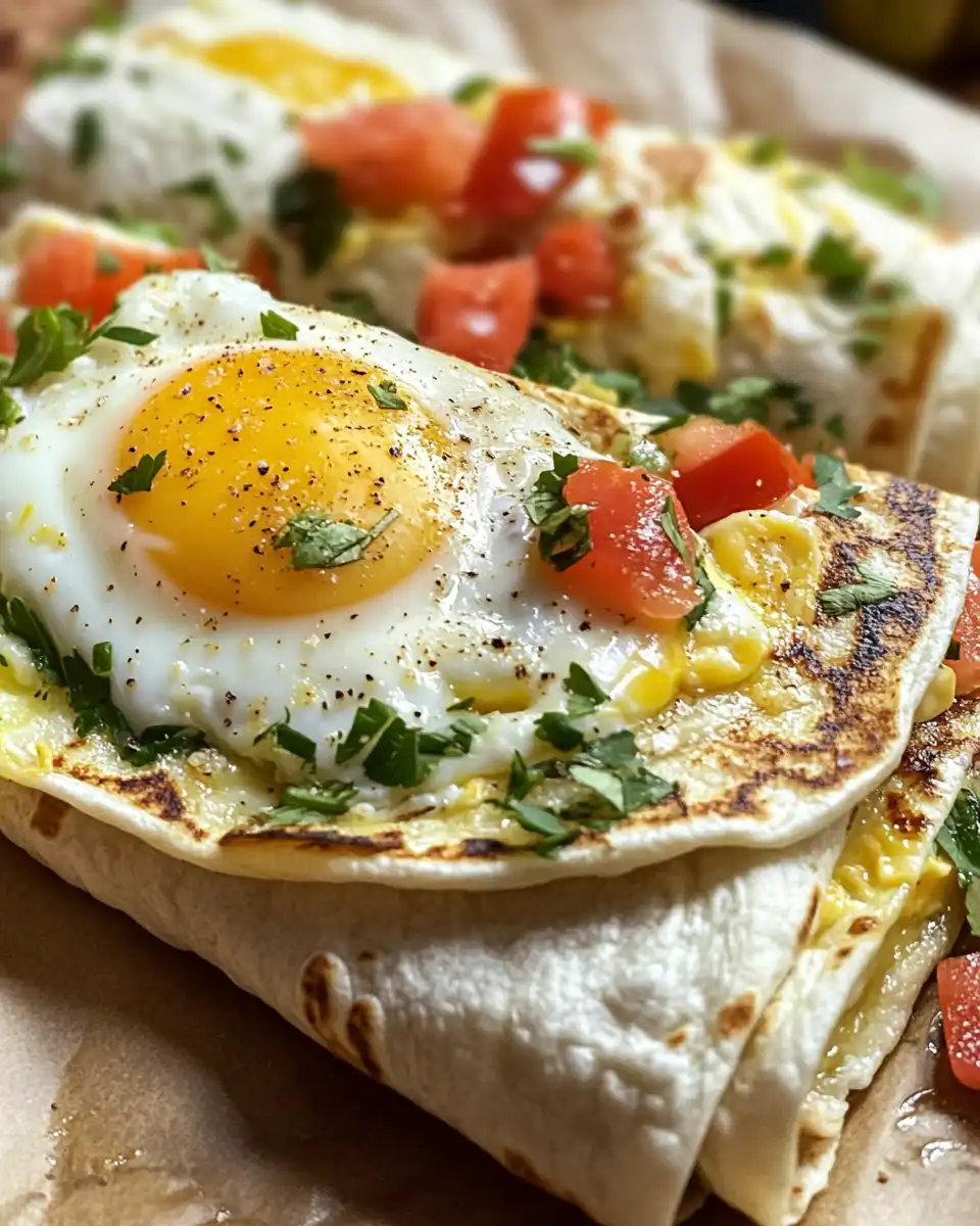 Pressured cooked eggs, veggies, and beans ready for breakfast burrito filling