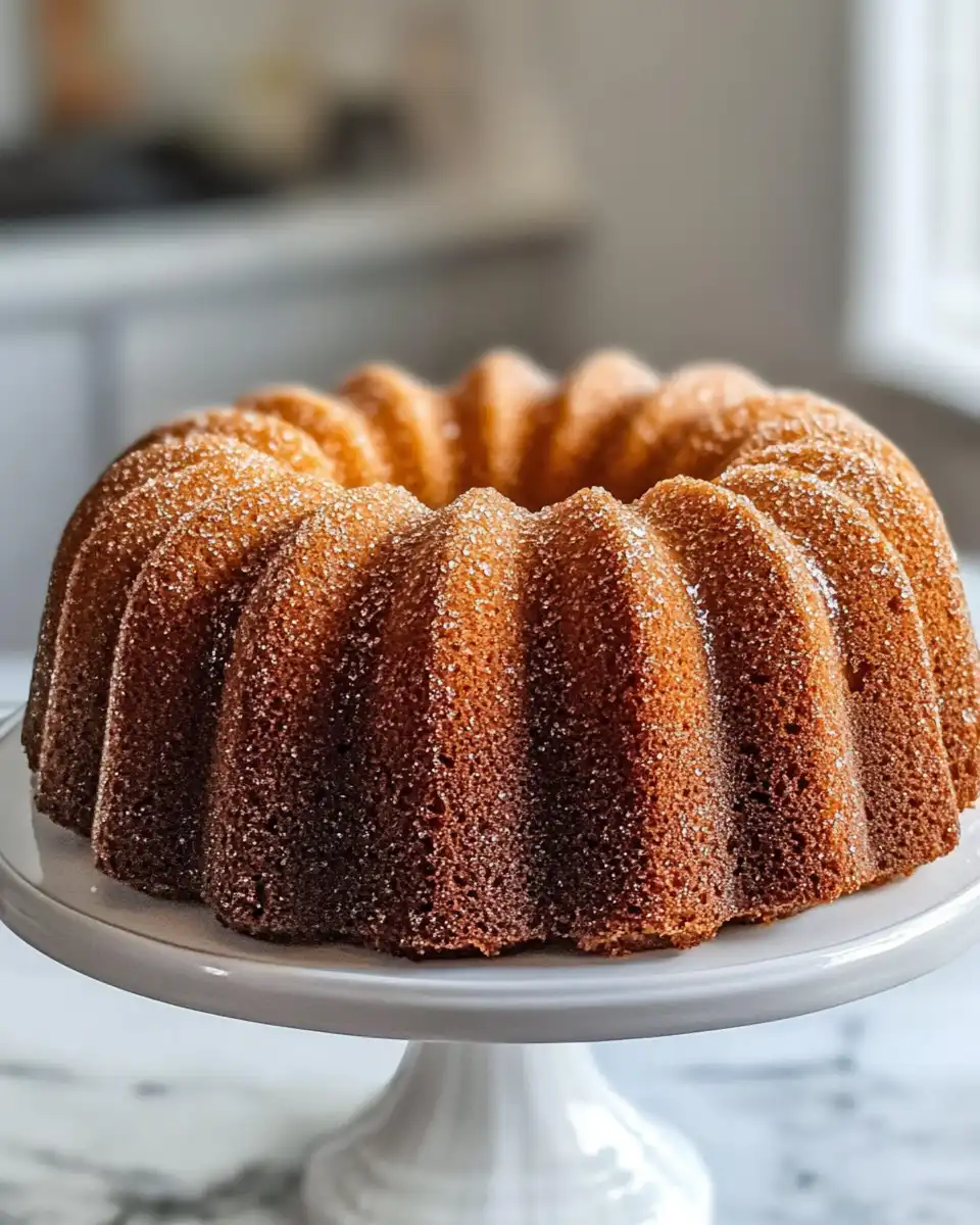 Ingredients for Brown Butter Apple Cider Bundt Cake including brown sugar, spices and pecans