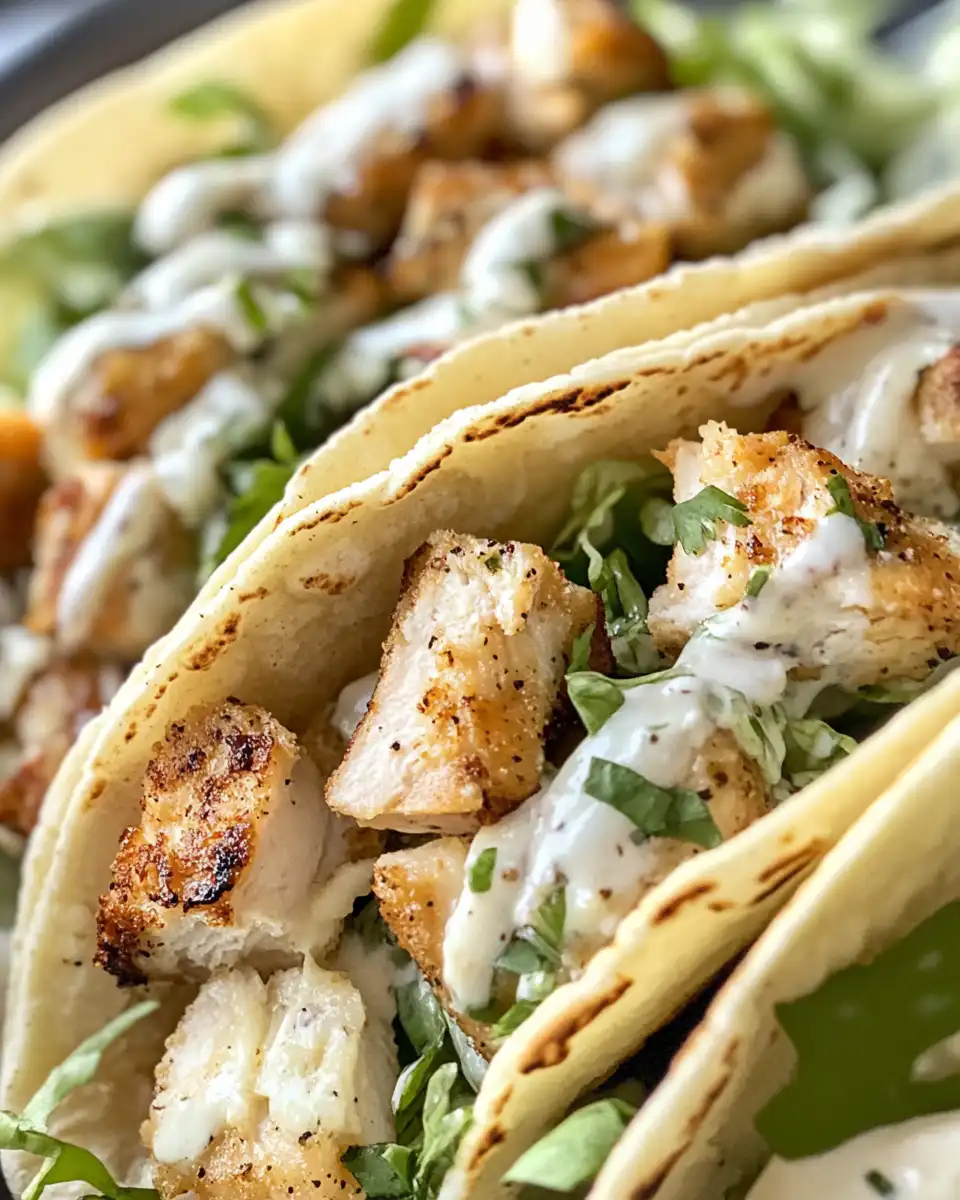 Ingredients of chicken caesar smash tacos including ground chicken, seasonings, and toppings